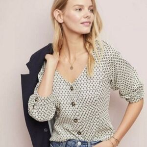 Anthropologie Ett:Twa Caroline Blouse